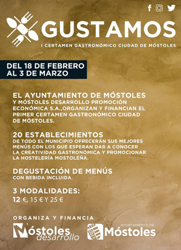 gustamos certamen gastronomico mostoles